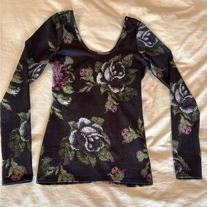 Floral Long Sleeve Top